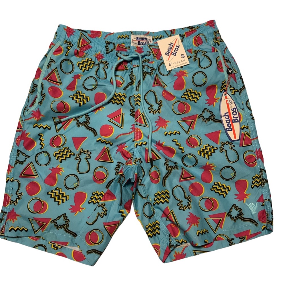 NWT Men's Beach Bros Swim Trunks